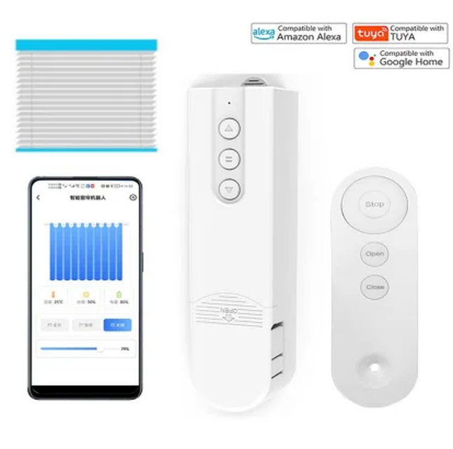 Moteur de store connecte Wi-Fi
